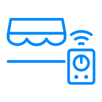 Motorised Folding Arm Awnings