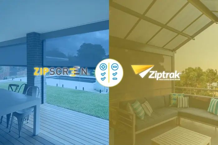 Zipscreen vs Ziptrak Comparison