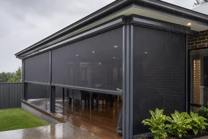 Best Outdoor Blinds for Wind and Rain
